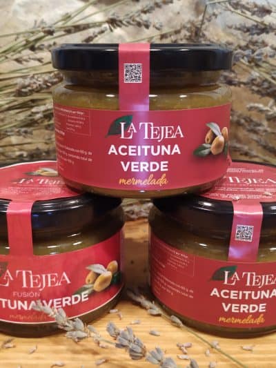 Mermelada de aceituna verde