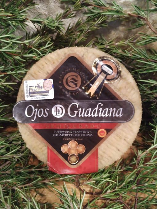 queso manchego Ojos del Guadiana